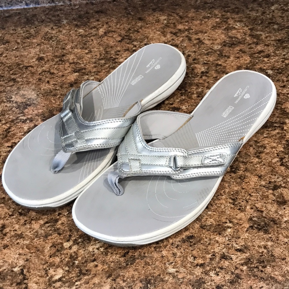 CLARKS Women Breeze Sea Flip Flop | 11D